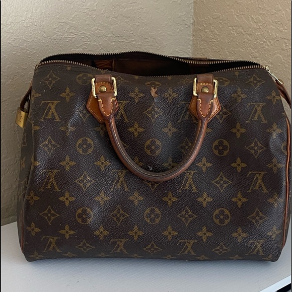 BROWN LV BAG - Picture 2 of 14
